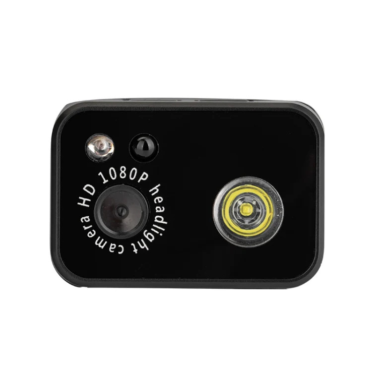 D7 1080P Head-mounted Lighting Camera LED Motion Sensor Video Recording Lighting