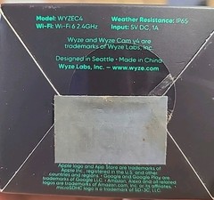 NEW – Wyze Cam v4 – 2.5K QHD Indoor/Outdoor WiFi Smart Security Camera – WYZEC4