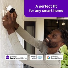 Roku Outdoor Camera – Home Security – IP65 Weather Resistant Wired Security