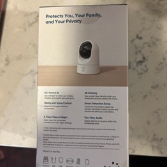eufy Security Indoor Cam E220 | 2K Resolution, AI Tracking, Night Vision