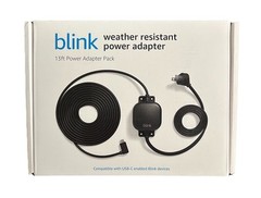 Blink Weather Resistant 13ft Power Adapter for Blink Mini 2 and Blink Outdoor 4