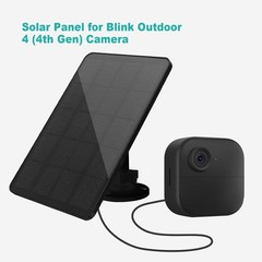 High Efficiency Solar Panel for Blink Outdoor 4 – 3 Pack with Waterproof Design