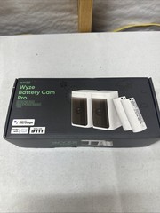 Wyze Battery Cam Pro 2-Pack – 2K HDR Wireless Cameras w/ Mounts SEALED