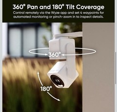 Wyze Cam v4 2.5K Wired Camera Color Night Vision Indoor/Outdoor Sealed