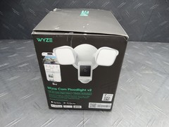 Wyze Wired Outdoor Wi-Fi 2800 Lm 2K Floodlight v2 Home Security Camera WYZECFL2