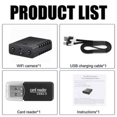 2026 Smart Mini WiFi Camera Wireless 1080P HD Night Cam w/Battery Home Security
