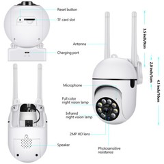 4x Wireless 5G WiFi Security Camera System Smart outdoor Night Vision Cam 1080P