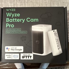 Wyze Battery Cam Pro Security Camera – White