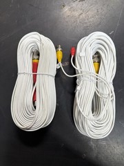 QSEE 2-PACK SECURITY CAMERA Cable 100ft