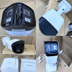 VIKYLIN Dual Light Color 180degree POE 8MP 4K IP CAMERA Speaker with remote view