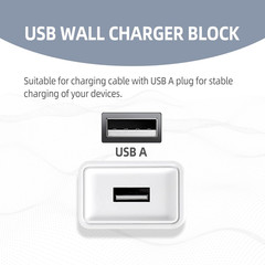 3 Pack 5V 2A USB Cam Power Adapter for Outdoor Wyze Nest Cam,Kasa,Google Nest,Bl