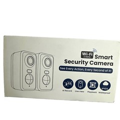Smart Wireless Outdoor Security Cameras – Android & IOS Compatability- Sealed