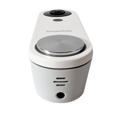 SimpliSafe Wired Wi-Fi video Doorbell Pro 1080p HD Smart security Camera White