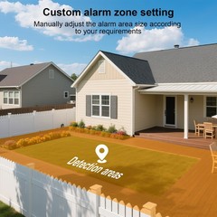 ARCCTV 4MP Wireless Security Camera System Solar Powered Outdoor Pan/Tilt CCTV