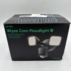 Wyze Cam Floodlight V2 Motion-Activated 2K HD Color Night Vision Camera