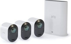 Arlo Ultra 4K UHD Wire-Free Security 3 Camera System In/Outdoor VMS5340-100NAR