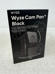Cam Pan v3 Indoor/Outdoor IP65 1080P 360° Pan/Tilt/Zoom Wi-Fi Smart Home – Black