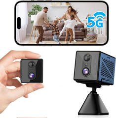 2025 Upgraded 4K Security Camera, 5GHz WiFi Indoor Camera, Home Security Camera