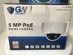 GW Security GW-5071IP IP Color Camera W/ 2.8-12mm 5MP HD POE Indoor/Outdoor NEW!