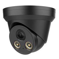 VIKYLIN 8MP Turret Security Camera 24*7 FullColor Night Vision White/Black Color
