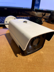 White 3MP TVI 8MM IR Bullet camera Model AC335-FB4-8