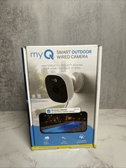 myQ Smart Outdoor Wired Camera Weather Resistant Color Night Vision Wi-Fi