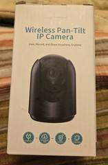Security Camera 1080P IndoorWiFi App Control Smartphone Night Vision iOS/Android