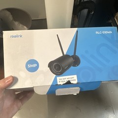 Reolink RLC-510WA 5MP Wi-Fi Wireless Bullet IP Camera Outdoor Weatherproof Black