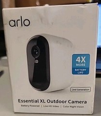 Arlo Essential XL FHD Outdoor Camera 2nd Generation VMC2052-1WMNAS WIRELESS New