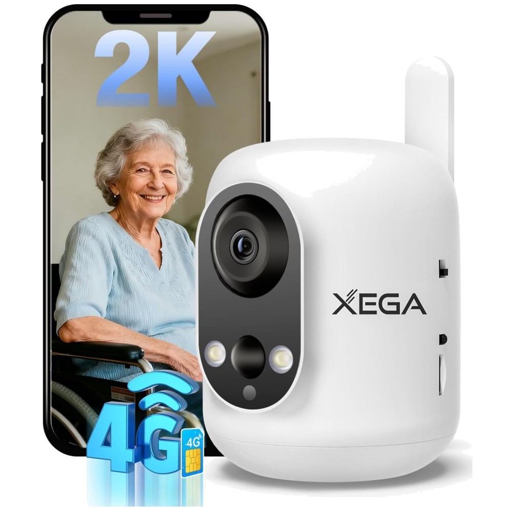 Battery Powered 4G LTE Cellular Cam, Motion Detection