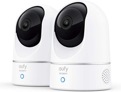 Eufy Security Indoor Cam E220 2-Cam Kit, 2K Security Indoor Camera Pan & Tilt, P