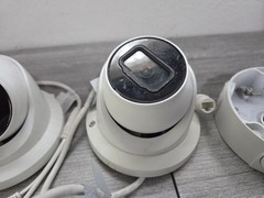 Lot of 3 Turret IP Camera 4MP 2.8mm – HNC3IV341TM-IRAS/28 Incomplete Untested