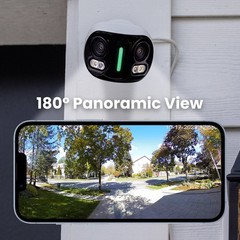 Lorex 4K 8MP IP Wired Dual Lens Outdoor Security Camera (OPENBOX)