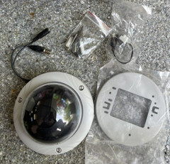 GE Security GEC-DRE-VA3 Rugged Dome Color Camera – New in Damaged Box