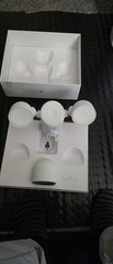 Google Nest Cam Floodlight Outdoor Hardwired + Wi-Fi 1080p White, Assistant