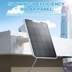 Solar Panel Charger For Arlo Ultra/Ultra 2/Pro 3/Pro 4/Pro 3 Floodlight Camera