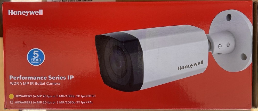 Honeywell HBW4PER2 4MP IR H.265 Outdoor Bullet IP Security Camera