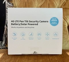 Sehmua S40 4G LTE Pan Tilt Waterproof Security Camera Battery/Solar Powered