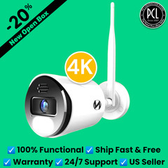 ✅ NEW: Night Owl 4K Wi-Fi IP 2-Way Audio Camera WNIP8 WNIP-8LTA-BS-V2 ✅