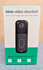 Blink Video Doorbell Battery Powered Smart WiFi Camera Alexa New