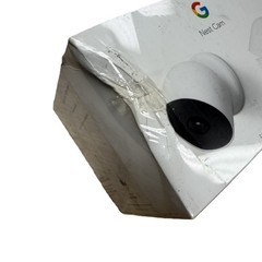 Google Nest Security Indoor Outdoor Cameras G3AL9 (Snow) 2-Pack with box