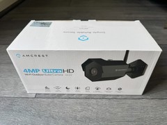 Amcrest 4MP WiFi Outdoor Bullet Security IP Camera Black NEW IP4M-1026B