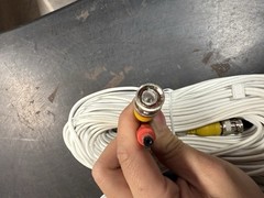 QSEE 2-PACK SECURITY CAMERA Cable 100ft