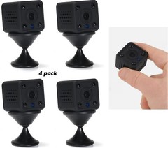 4 x Wi-Fi Smart Camera Full HD 1080p Motion Detector/Spay camera/Mini /Charge