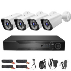 5MP Security Camera 8CH H.265 DVR Kit Outdoor Night Vision Audio Video CCTV