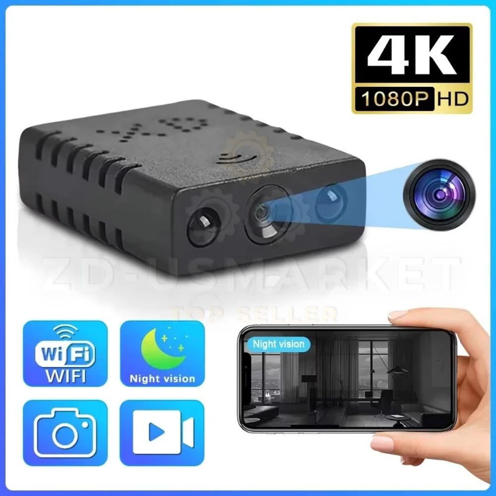 2026 Smart Mini WiFi Camera Wireless 1080P HD Night Cam w/Battery Home Security