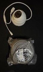 4MP IP Eyeball Dome Camera 100ft Ethernet Cable