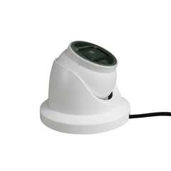 HD 1080P In/Outdoor Dome Camera with 2.8mm Wide Angle Lens with Power Supply