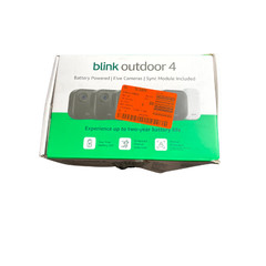 Blink Outdoor 4-Core Wireless Battery 2MP Smart Security 5 Camera System