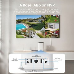 Wireless Solar Battery Security Camera System Outdoor Home PTZ Wifi Night Vision